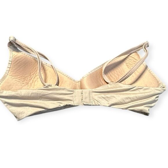 AERIE Women’s Real Sunnie Wireless Bra Nude Beige Size 32B - Picture 4 of 5